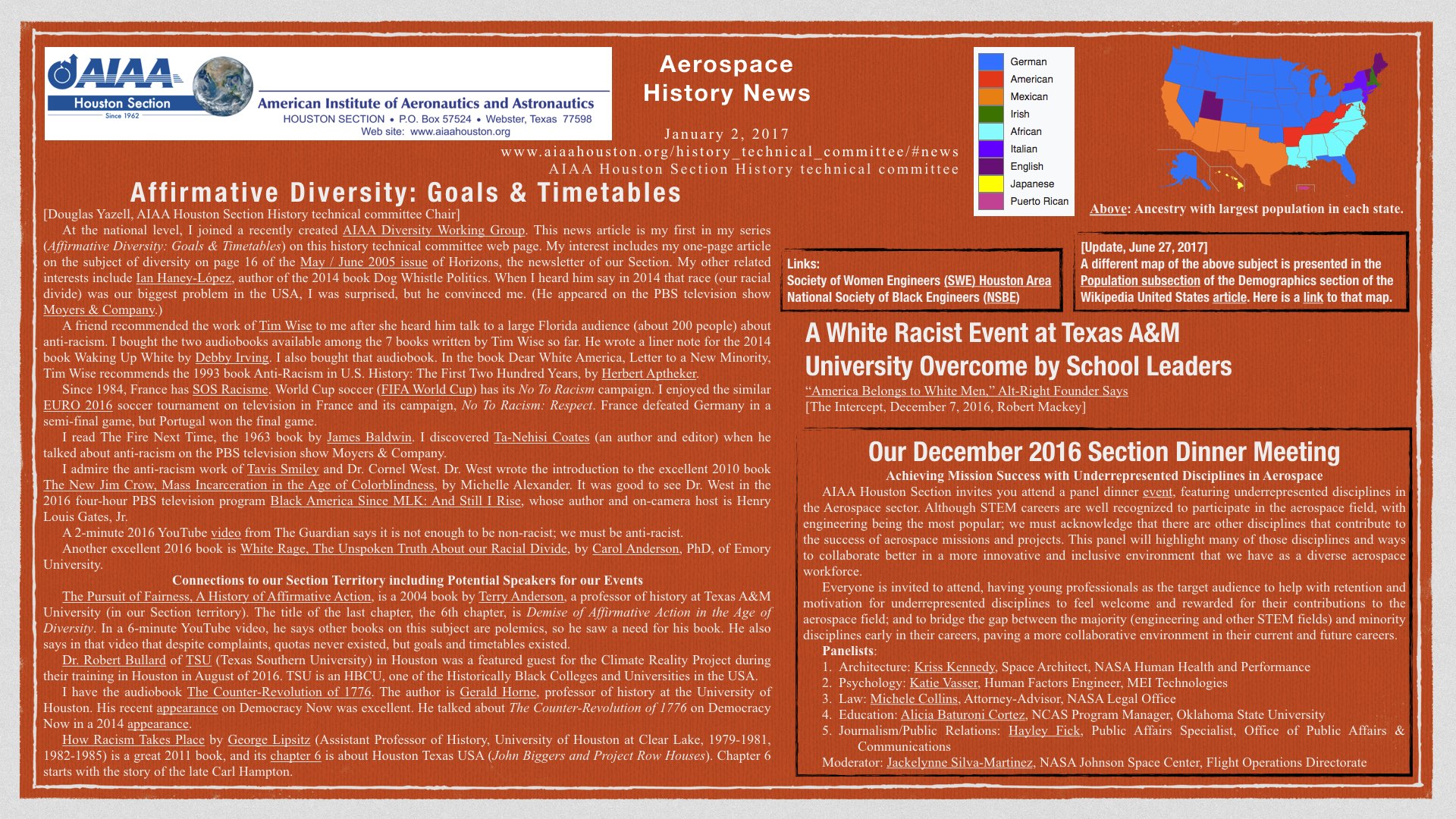 Above: Affirmative Diversity: Goals & Timetables. (Click to zoom.) 